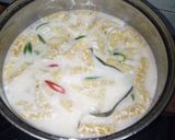 Foto langkah ke 4 dari resep Sayur Santan Labu siam Plus Tempe.