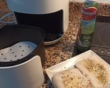 Foto del paso 1 de la receta: Cintas de calabacín y zanahoria con Merluza en Airfryer