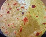 A picture of step 6 of Bathua Paratha.