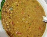 A picture of step 4 of Green grams stew.