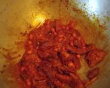 A picture of step 4 of Vangi bath - Brinjal Rice.