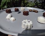 Foto del paso 5 de la receta: Bombones de chocolate con relleno de fresa
