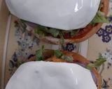 A picture of step 7 of Desi Burger.