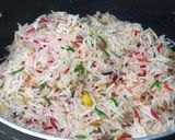 A picture of step 10 of 3 colour Zarda.