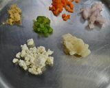 A picture of step 1 of Paneer Cutlets.