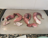 Foto del paso 4 de la receta: Pop a la plancha amb parmentier de patata i quatre formatges
