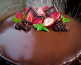Foto del paso 10 de la receta: Mousse de chocolate con glaseado espejo