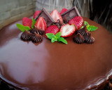 Foto del paso 10 de la receta: Mousse de chocolate con glaseado espejo