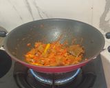 Foto langkah ke 3 dari resep Sambal goreng Kentang Ati Ampela dan Pete.