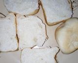 A picture of step 2 of Kosan bread.