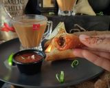 A picture of step 9 of Beef samosas.