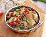 Foto langkah ke 6 dari resep Tongkol Cue Saus Tiram.