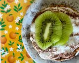 Foto del passaggio 4 della ricetta Gallette al caffè con crema di yogurt e album ☕️🥝