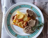 Foto del paso 10 de la receta: Solomillo de cerdo al horno con pastel de patata