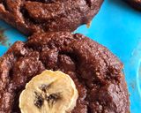 Foto del paso 4 de la receta: Tortitas de banana y cacao sin azúcar agregado, sin edulcorante, sin gluten, saludables y deliciosas
