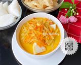 Foto langkah ke 3 dari resep Lontong Sayur Pepaya Muda.
