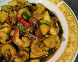 Foto langkah ke 5 dari resep 447. Udang Tofu Mentega.