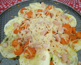Foto del paso 4 de la receta: Revuelto de verduras con jamón York y queso