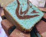 513. Blue Velvet Chiffon Cake #RabuBaru langkah memasak 13 foto