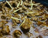 A picture of step 6 of Beef bihari boti karahi.
