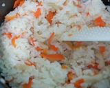 Foto langkah ke 6 dari resep Nasi Tim Jamur ala Jepang.