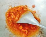 Hình bước làm 3 của món Cà non chiên bột sauce tôm khô