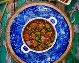 A picture of step 8 of Steamed Chilli Chicken.