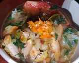 Foto langkah ke 6 dari resep Soto Ayam (Bumbu Instant).