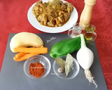 Foto del paso 1 de la receta: Alcachofas estofadas con patatas