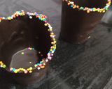 A picture of step 3 of Chocolatey Rabri.