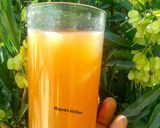 A picture of step 1 of African star apple juice(agwalumo).