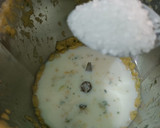 A picture of step 2 of Mango Cucumber Shake.