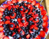 A picture of step 4 of Blueberry strawberry salad.