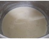 A picture of step 5 of Badam Milk Shake.