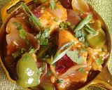 A picture of step 10 of Chilli Paneer.