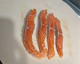 Foto langkah ke 1 dari resep Salmon teriyaki.