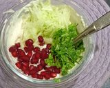 A picture of step 2 of Cucumber and Pomegranate Raita.