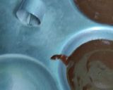 A picture of step 3 of Chocolate Idli.