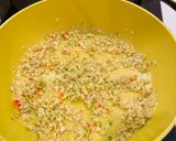 Hình bước làm 2 của món Đậu hũ và tàu hũ ky cuộn rim sả ớt (món chay)