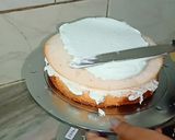कलरफुल कीवी फ्लेवर केक (colourful kiwi flavour cake recipe in Hindi) रेसिपी चरण 17 फोटो