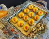 عکس مرحله 1 از دستور شیرینی قرابیه تاتلی شانه