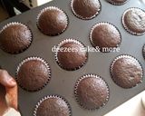 A picture of step 2 of Chocolate frosting.