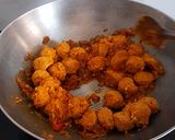 सोया चंक्स ड्राई सब्जी रेसिपी चरण 3 फोटो