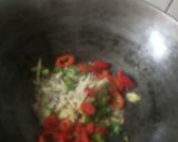 A picture of step 3 of Dates pickle kerala style.