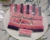 Foto langkah ke 9 dari resep Talam Ubi Ungu Bihun.
