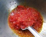 A picture of step 7 of Dal Palak.