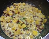 A picture of step 4 of Kerala Koottu Curry/Koottu Kari.