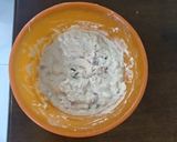 A picture of step 1 of Wheat flour adai.
