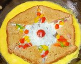 A picture of step 3 of Bread Omelette For Breakfast.