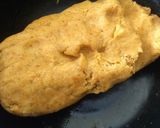 A picture of step 2 of Atta khakra.